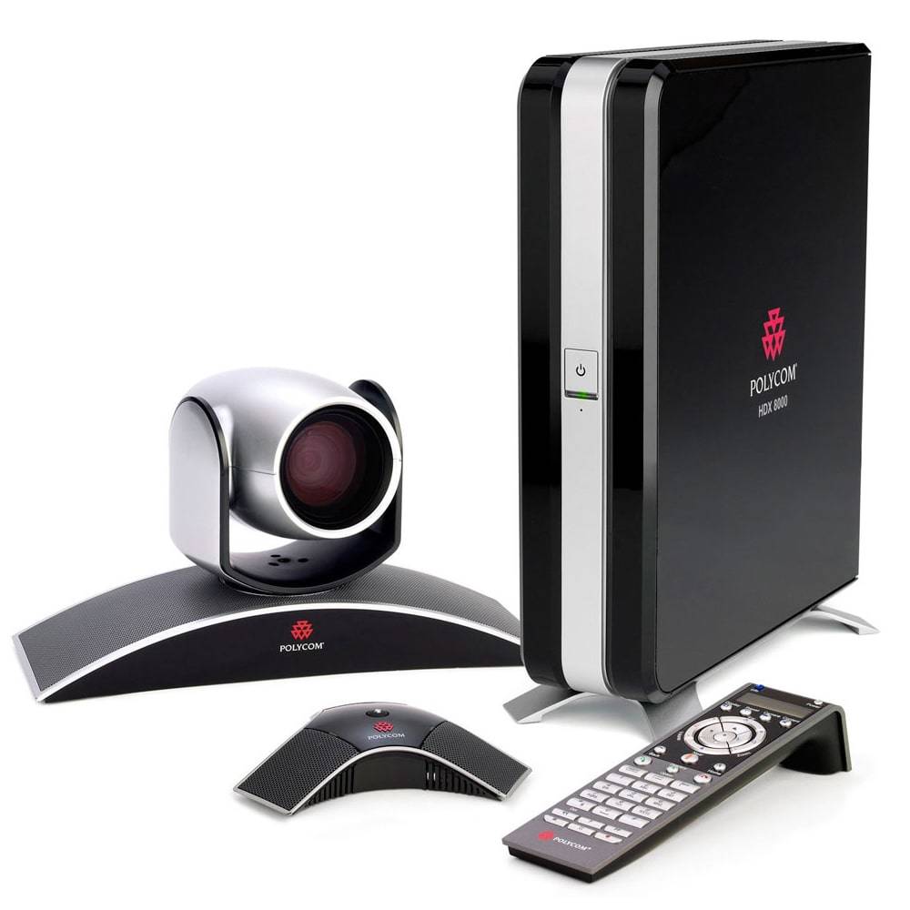 Polycom HDX 8000 NTSC HD 1080p Video Conference System With Mptz-6 Camera for sale online 