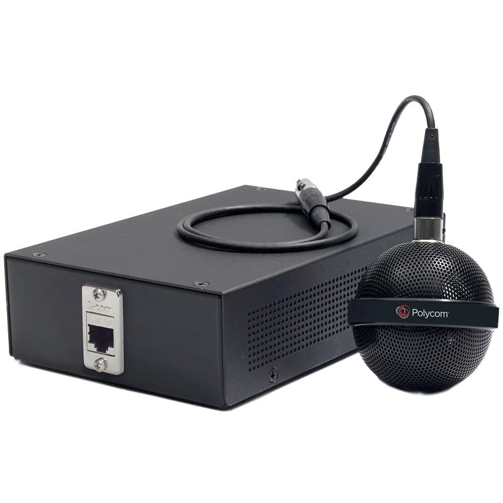 Polycom Ceiling Microphone Black Extension Kit 2200 23810 001