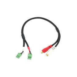 Polycom HDX 9000 adapter for 2 x Phoenix ports to 2 x RCA(F)