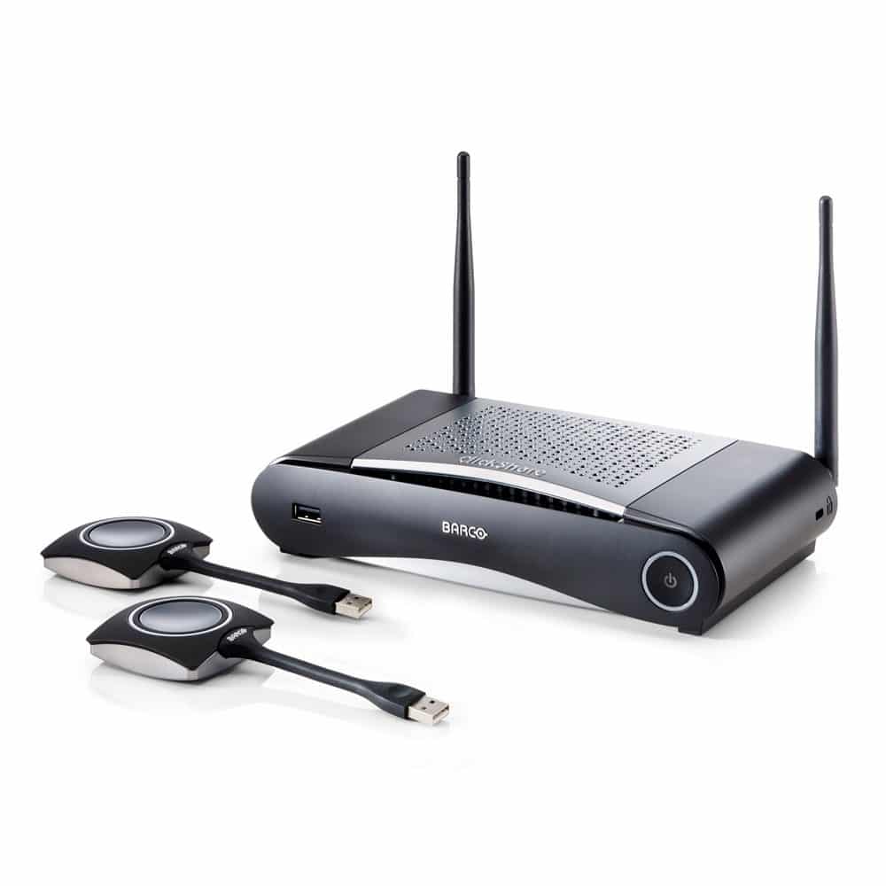 barco clickshare wireless presentation system cse 200