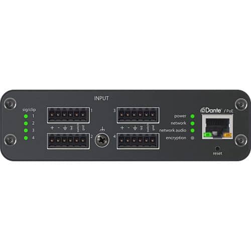 Shure ANI4IN-BLOCK Audio Network Interface backplane