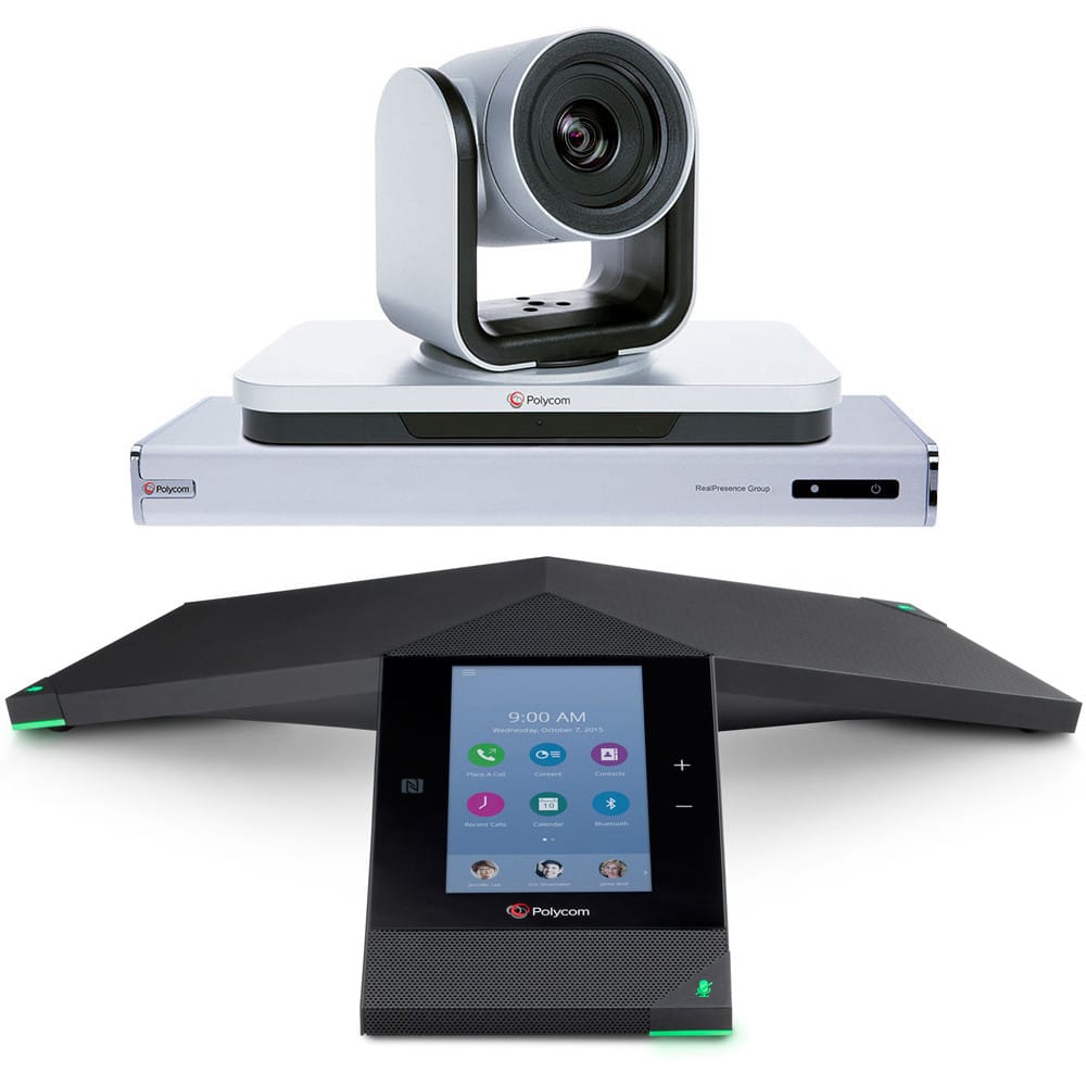 polycom trio group bundle front zoom