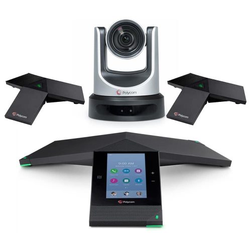 Polycom Trio 8800 With Two Expansion Mics + EagleEye IV USB Camera Kit