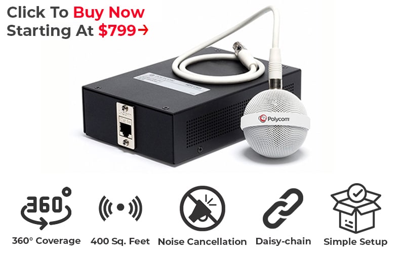 The Best Ceiling Microphone Of 2019 Polycom Ceiling Microphone