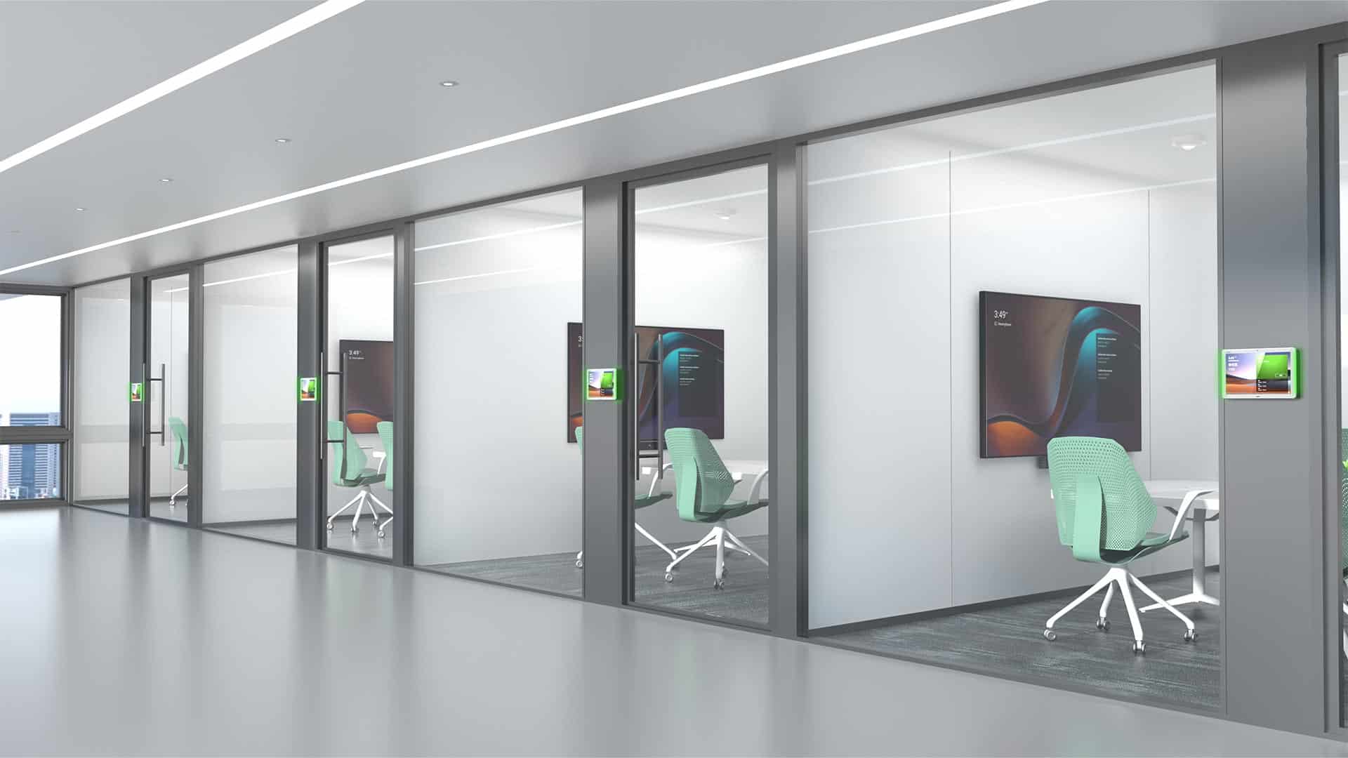 Yealink RoomPanel Plus meeting rooms